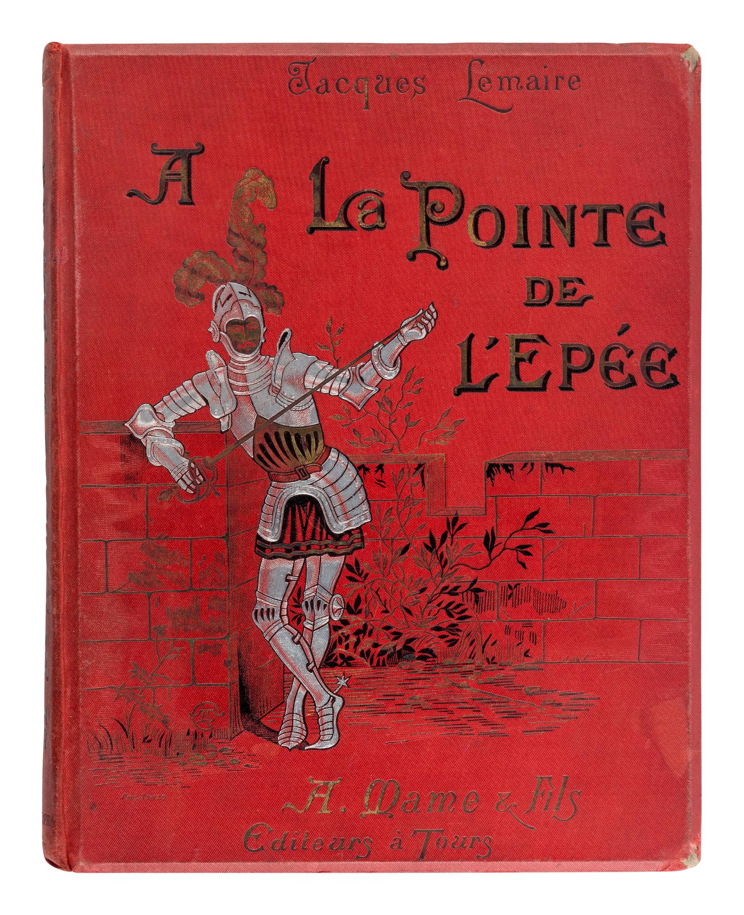 [FENCING -- FRENCH]. A group of approximately 86 volumes about fencing in French, including:
