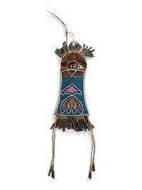 Kiowa Beaded Strike-a-Light Bag