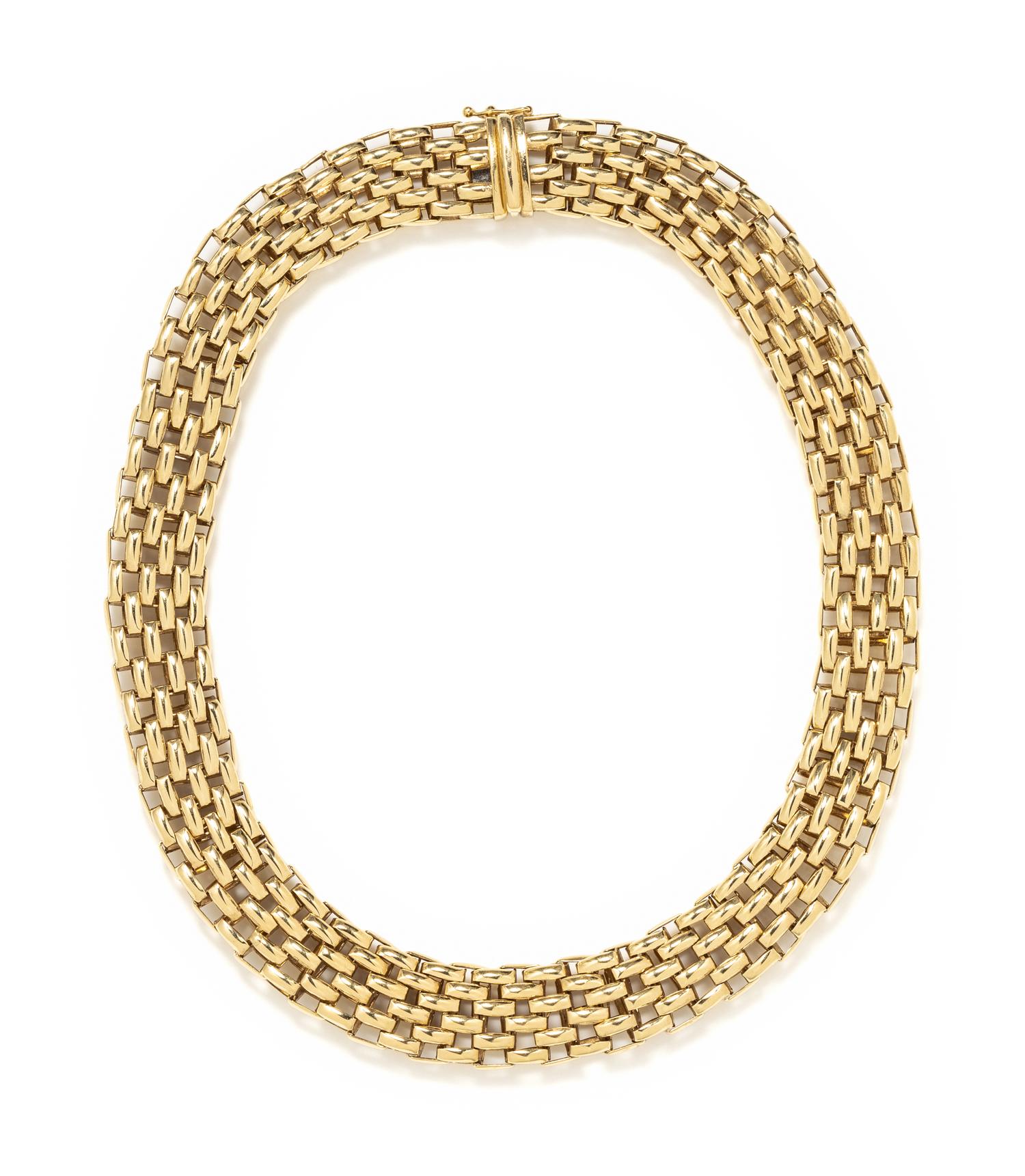 YELLOW GOLD NECKLACE