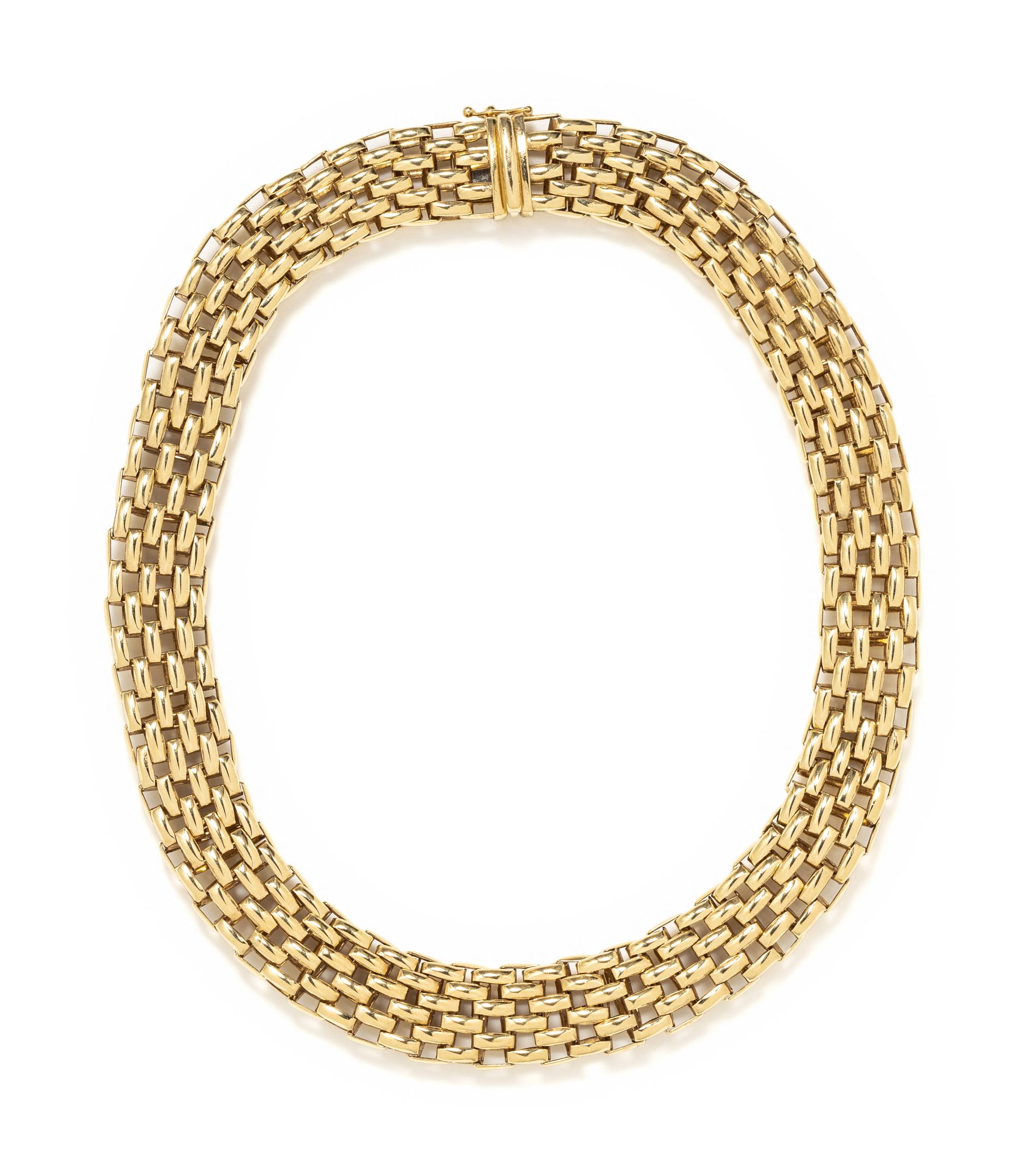 YELLOW GOLD NECKLACE