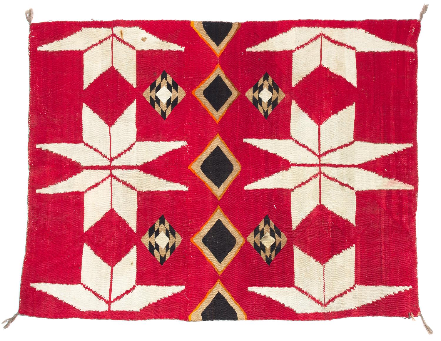 A Navajo Rug Length 45 inches.
