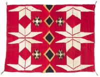 A Navajo Rug Length 45 inches.