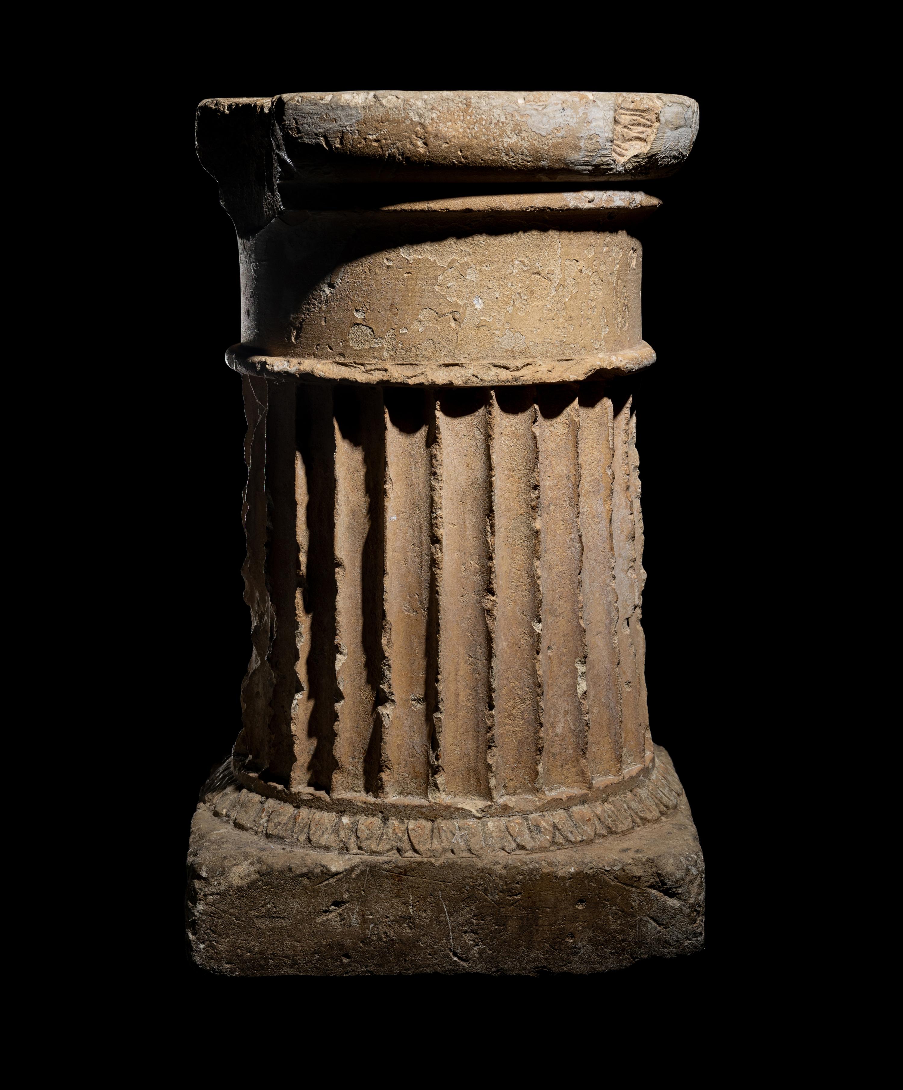 A Roman Marble Doric Column