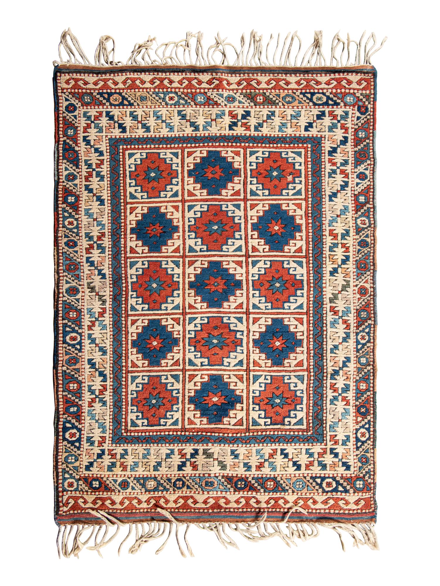 A Kazakh Wool Rug