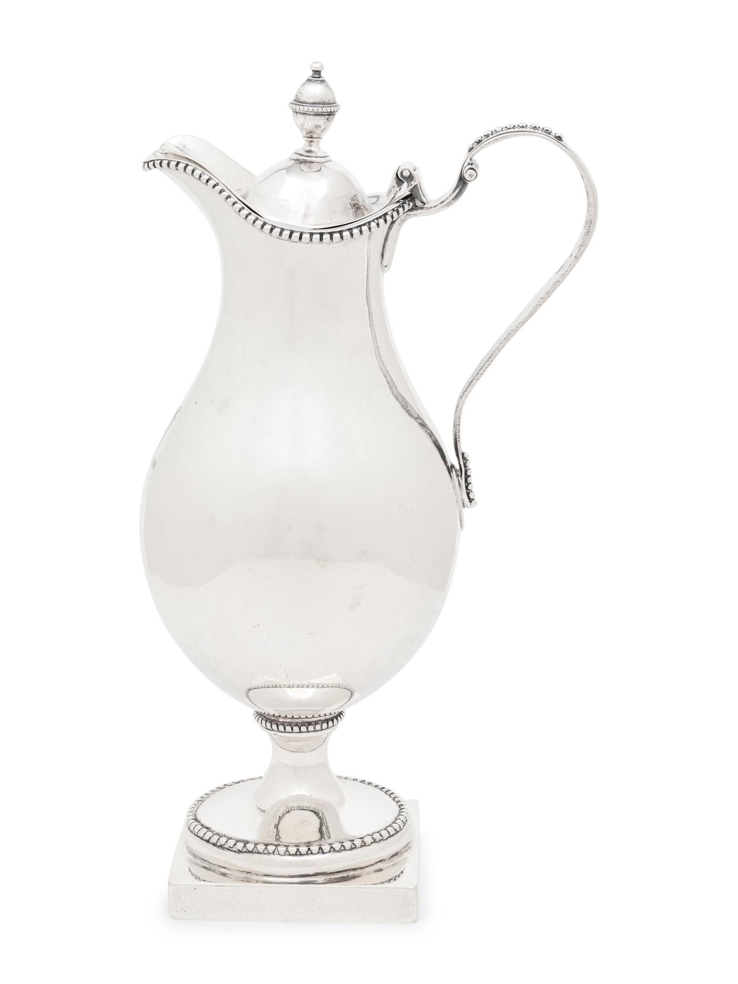 A George III Silver Ewer