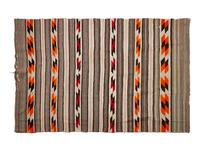 Two Navajo Banded Rugs, Possibly Chinle