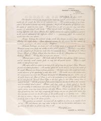 [ILLINOIS]. A group of 5 early Illinois land sale broadsides, comprising: