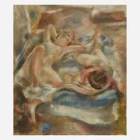 Jules Pascin (French, 1885-1930) Les Nus Allongés