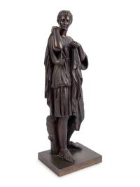 A Patinated Bronze Figure of Diana of Gabii — AFTER THE ANTIQUE, LATE 19TH /EARLY 20TH CENTURY
