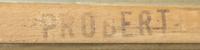 A Bob Probert Signed Autograph Game Used / Issued Signed Autograph Koho Hockey Stick
