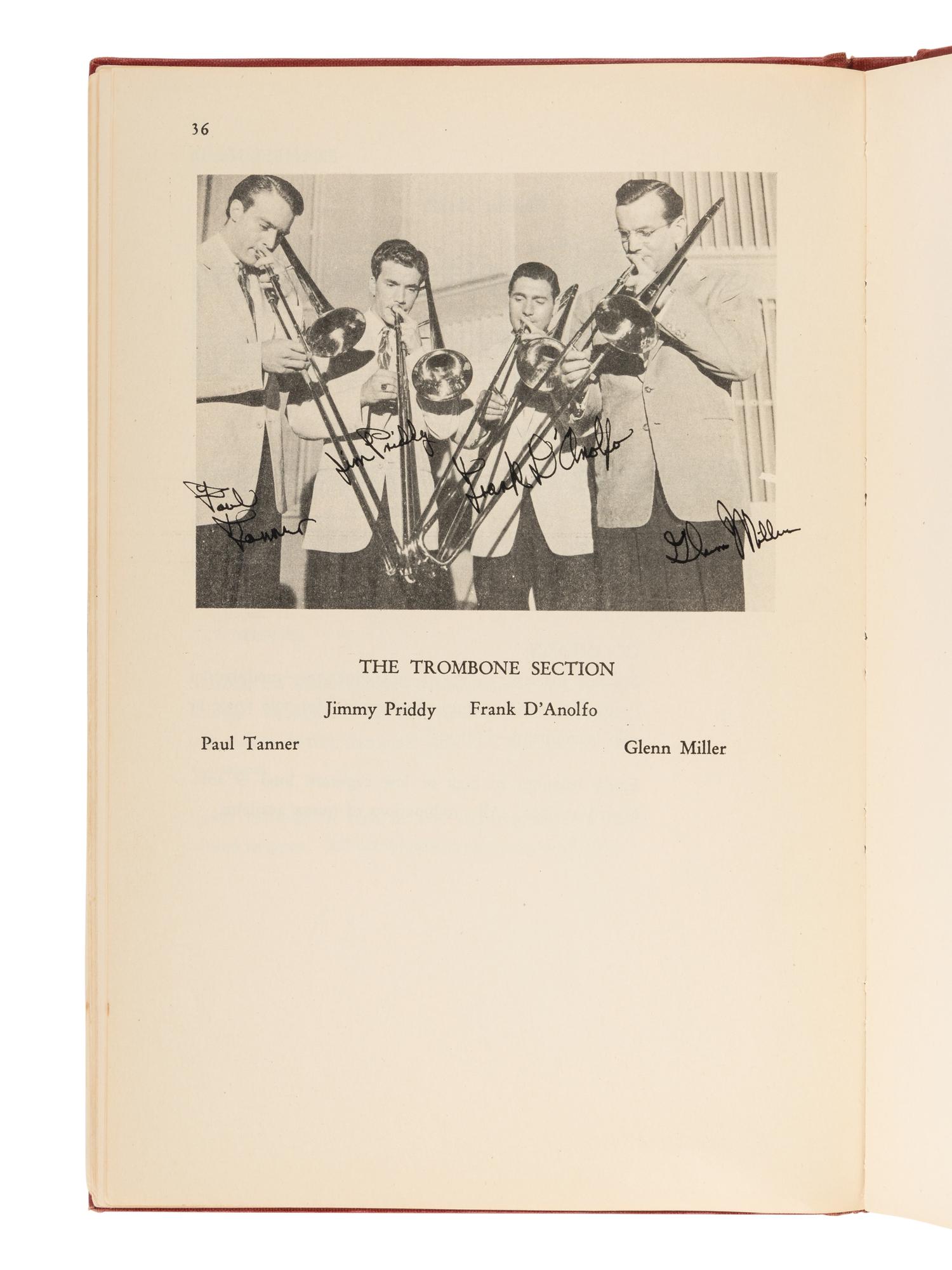 MILLER, Glenn (1904-1944). Glenn Miller's Method for Orchestral Arranging . New York: Mutual Music Society, 1943.