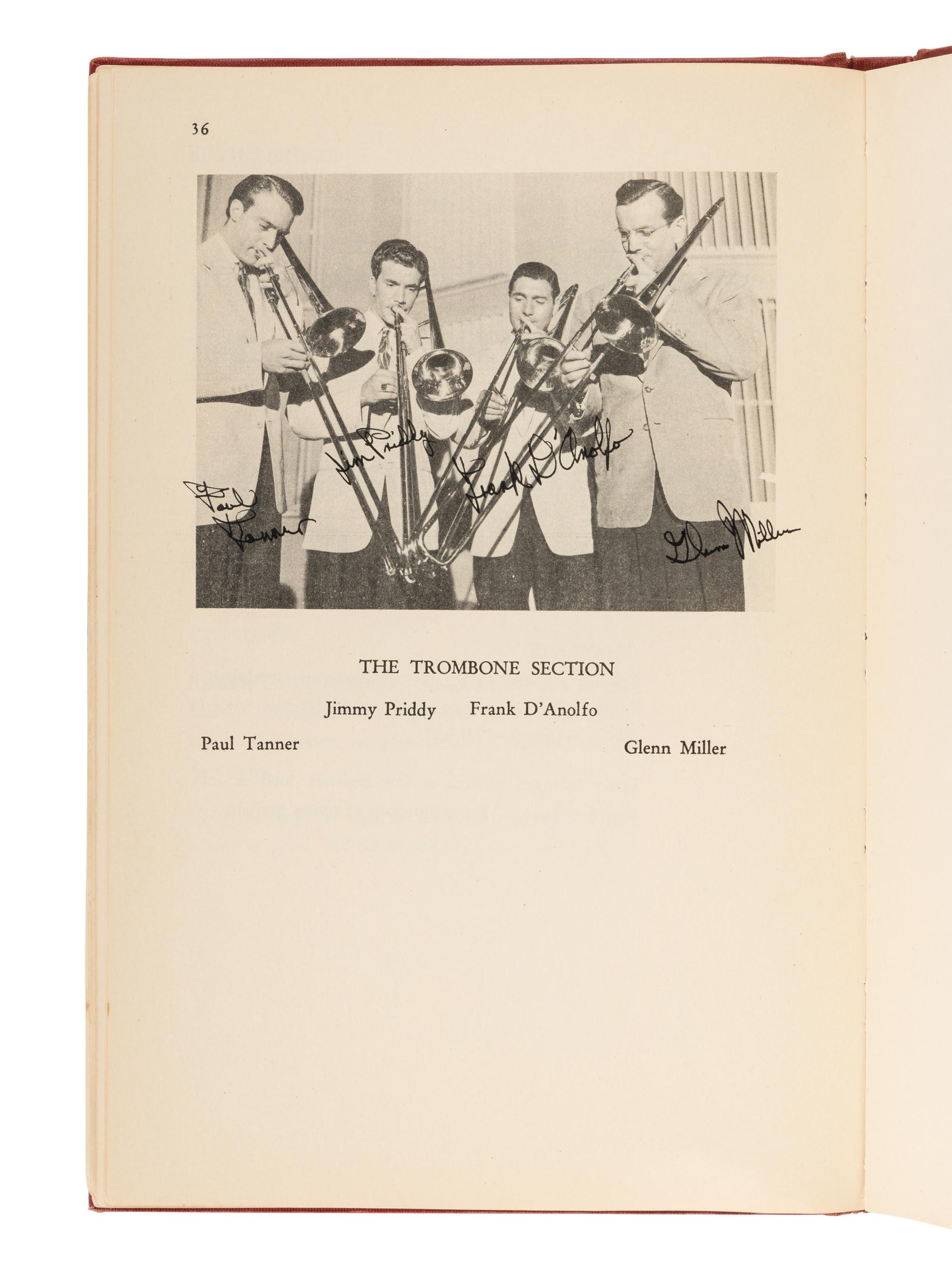MILLER, Glenn (1904-1944). Glenn Miller's Method for Orchestral Arranging . New York: Mutual Music Society, 1943.