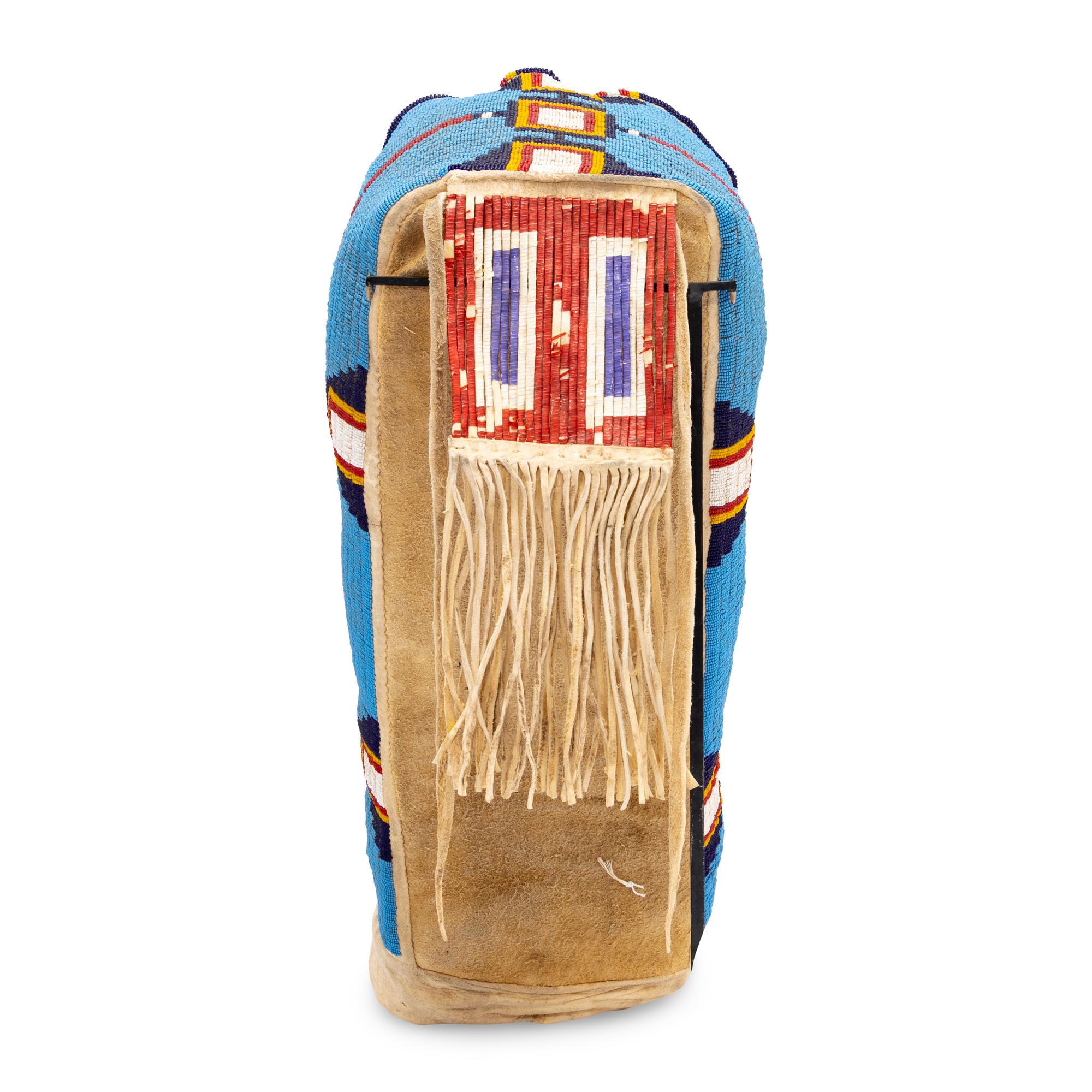 Sioux Beaded Hide Cradle