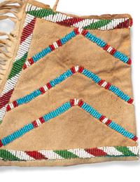 Northern Plains Hide Cuffs and Knife Sheath
