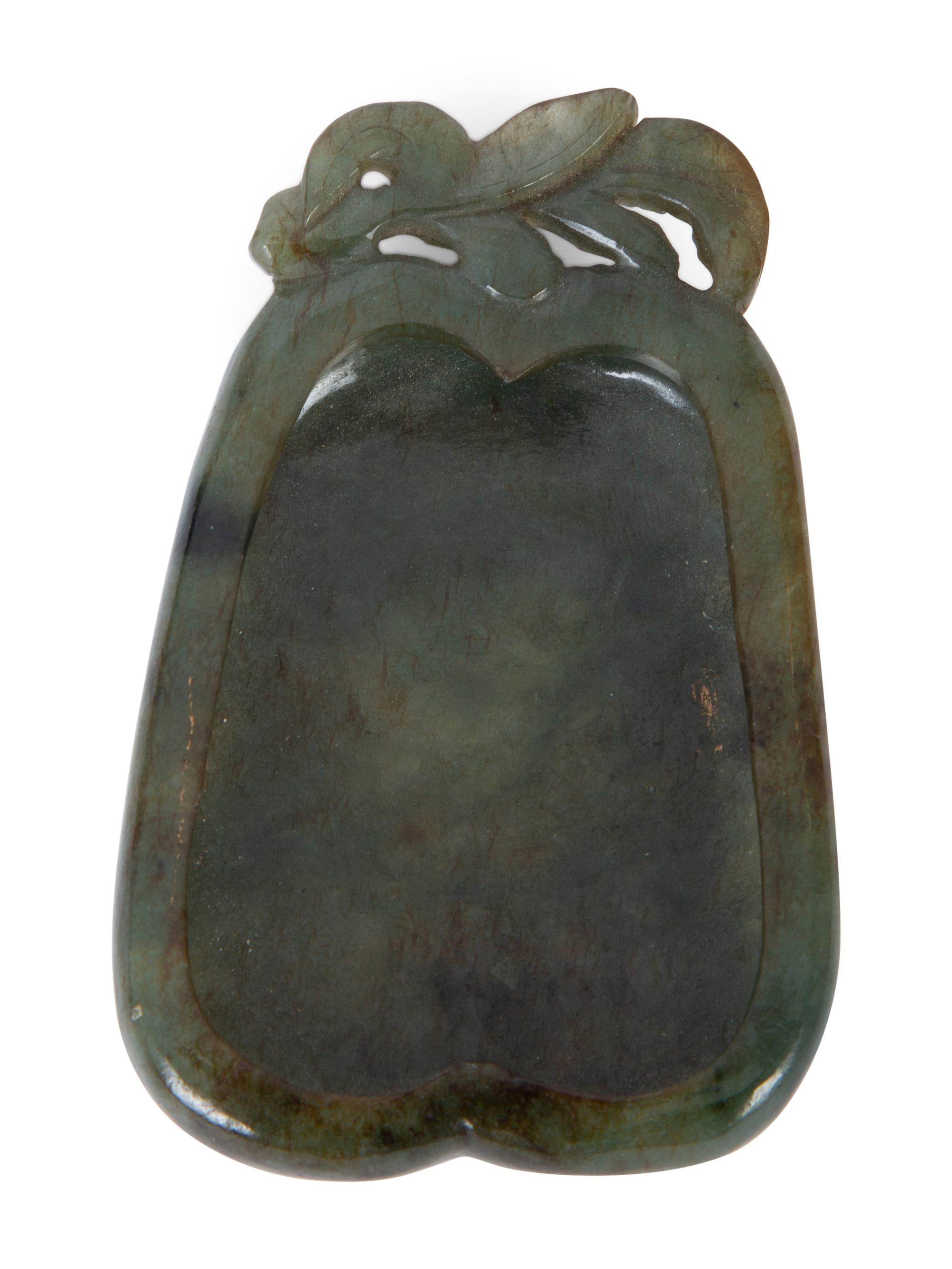 A Group of Six Chinese Carved Hardstone Ornaments — 20TH CENTURY