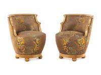 Pair of Club Chairs