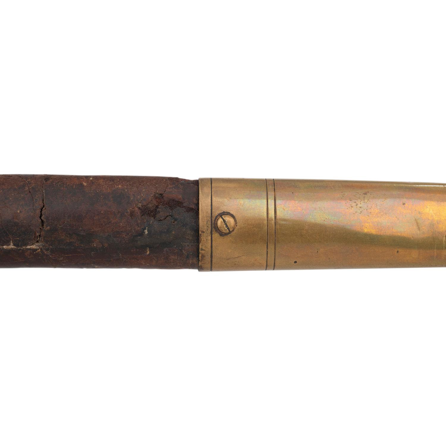 1862 Dated and Inspected Ames Model 1850 Foot Officers Sword with Presentation to Capt. Hugh Donnelly - 37th Mass Infantry - WIA Cold Harbor