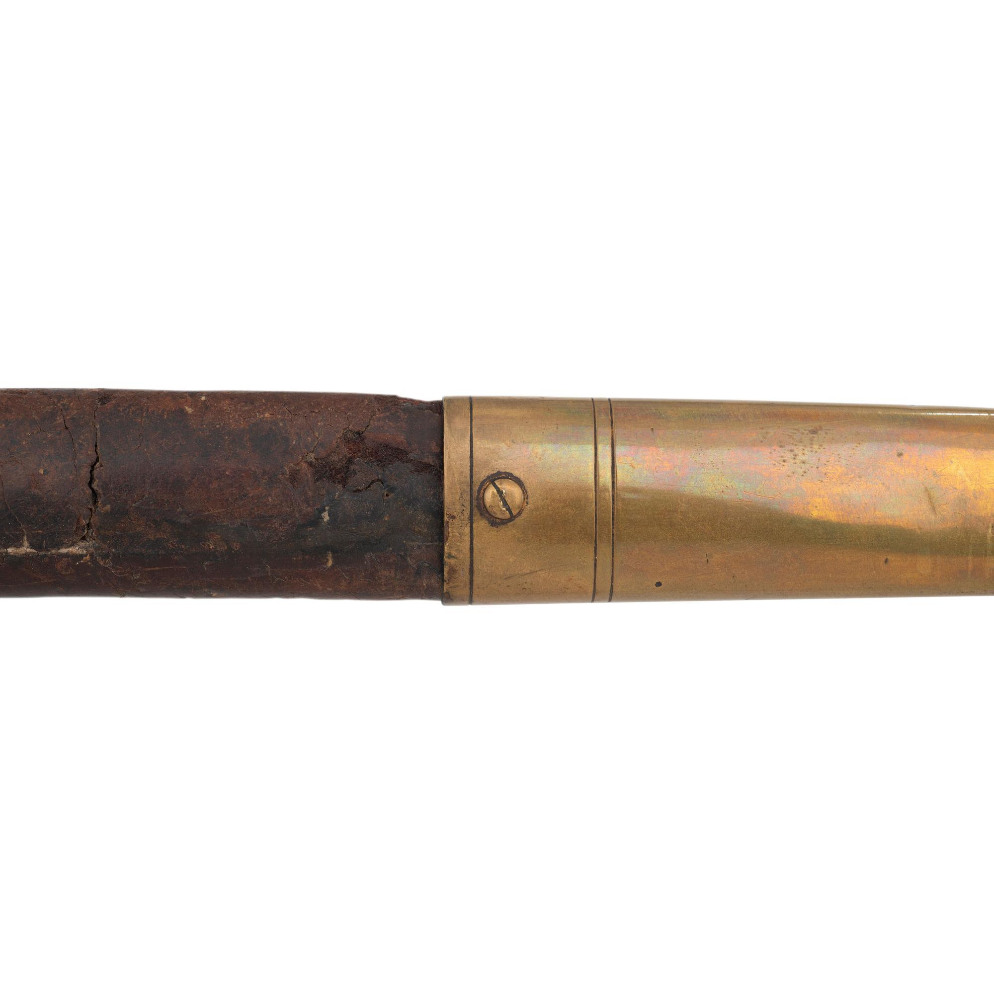1862 Dated and Inspected Ames Model 1850 Foot Officers Sword with Presentation to Capt. Hugh Donnelly - 37th Mass Infantry - WIA Cold Harbor