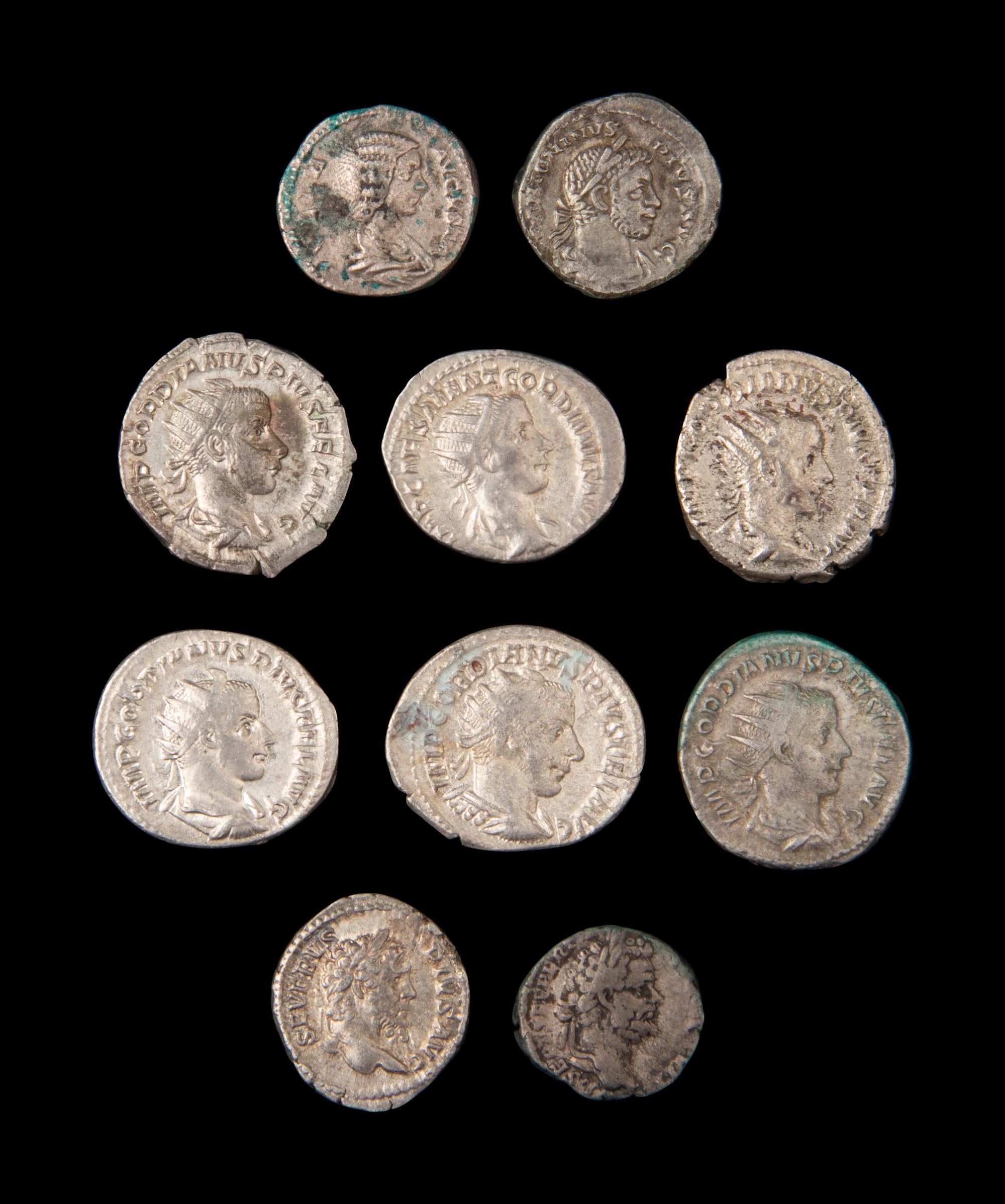 [ANCIENT] Ten Roman Silver Coins
