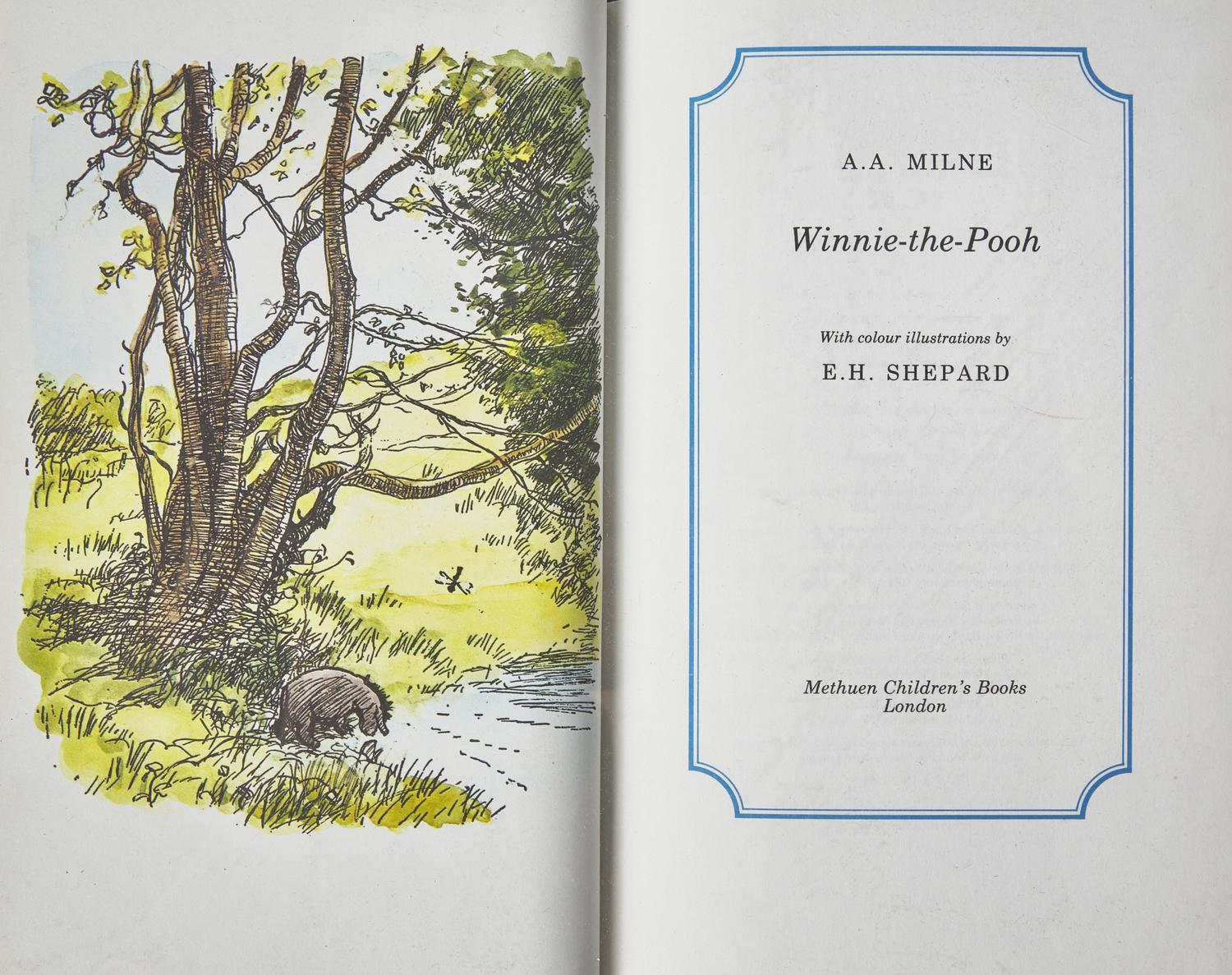 Milne, A.A. Winnie-the-Pooh