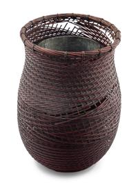 Four Japanese Bamboo Ikebana Baskets