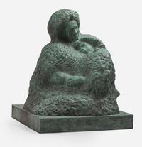 Auguste Rodin (French, 1840-1917) Mère et Fille Mourante (Mrs. Merrill and her Daughter Sally)