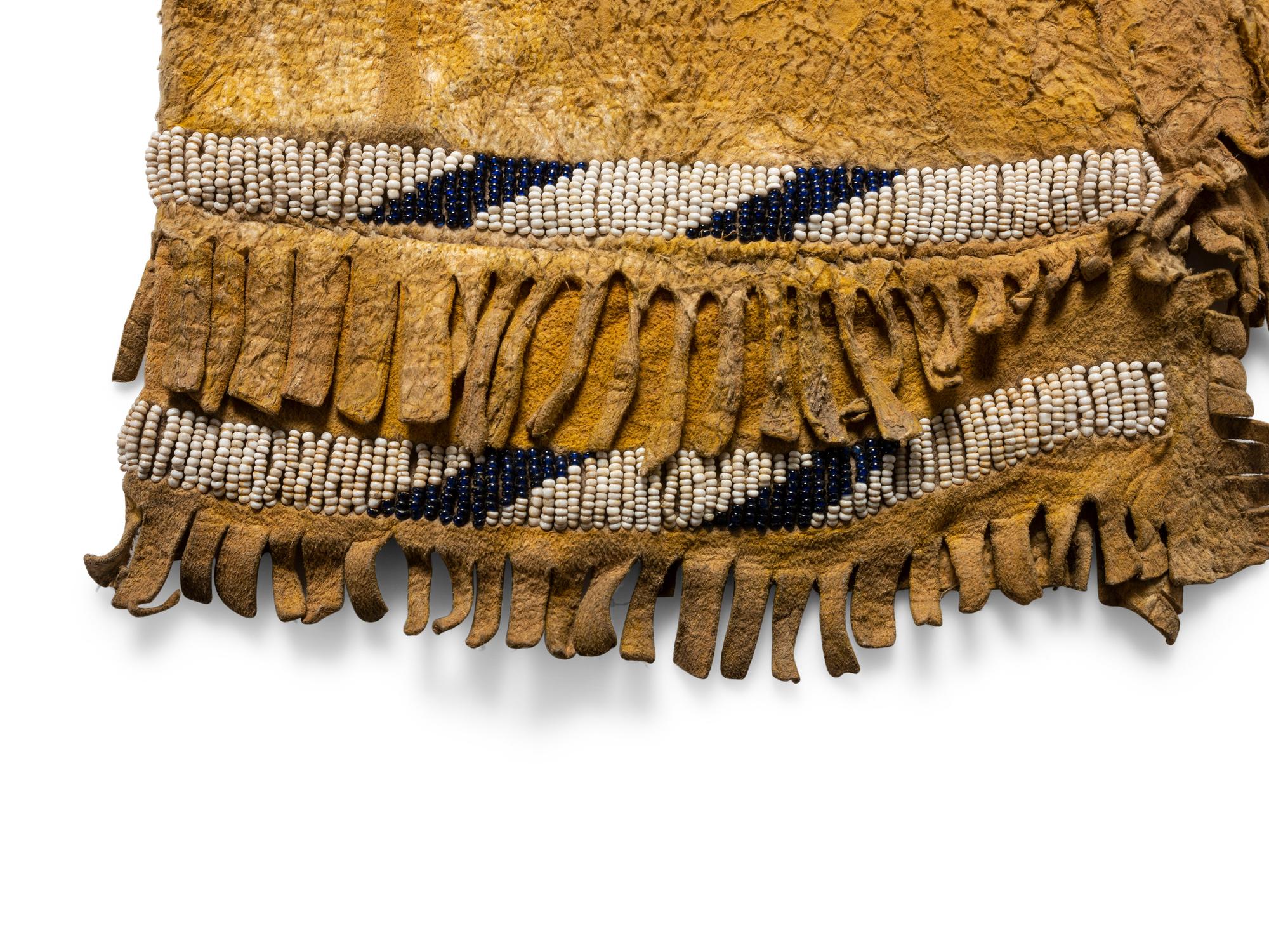 Assiniboine Beaded Hide Leggings