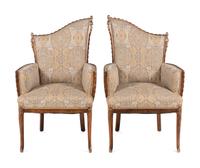 A Pair of Continental Bergeres