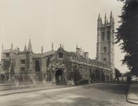 [ENGLISH ARCHITECTURE]. Late 19th-century. 8 albumen prints mounted on heavy card.