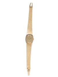 OMEGA, 14K YELLOW GOLD WRISTWATCH