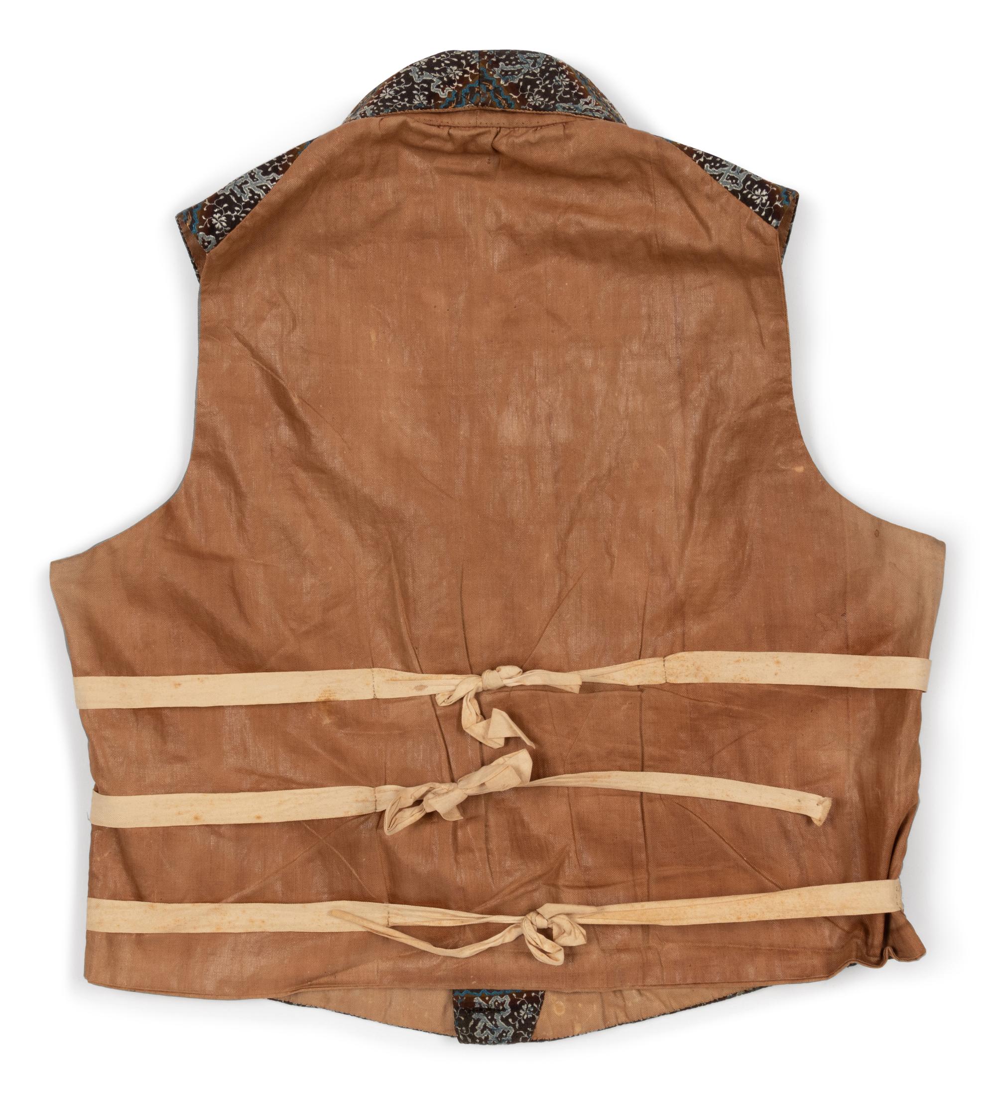 Four Men's 19th Century Waistcoats/Vests, 1840-1900