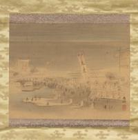 Five Japanese 'Landscape' Paintings
