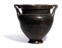 A Laconian Black-Glazed Krater