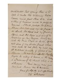 [WESTERN AMERICANA] . 3 letters involving missionaries and travel to Alaska and Canada.