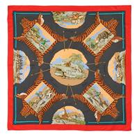 Hermès 90cm Silk Scarf