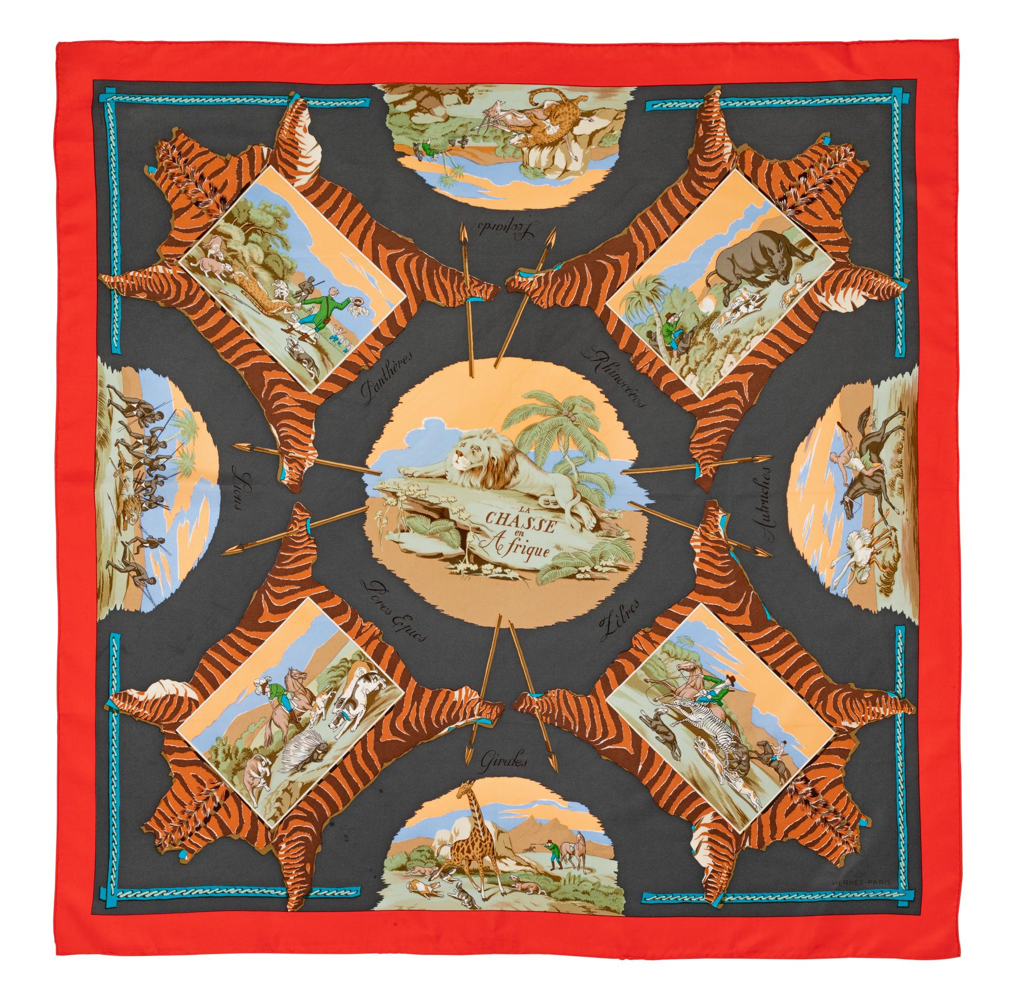 Hermès 90cm Silk Scarf