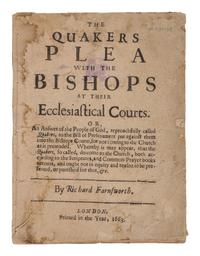 [QUAKERS]. A group of 7 tracts, comprising: