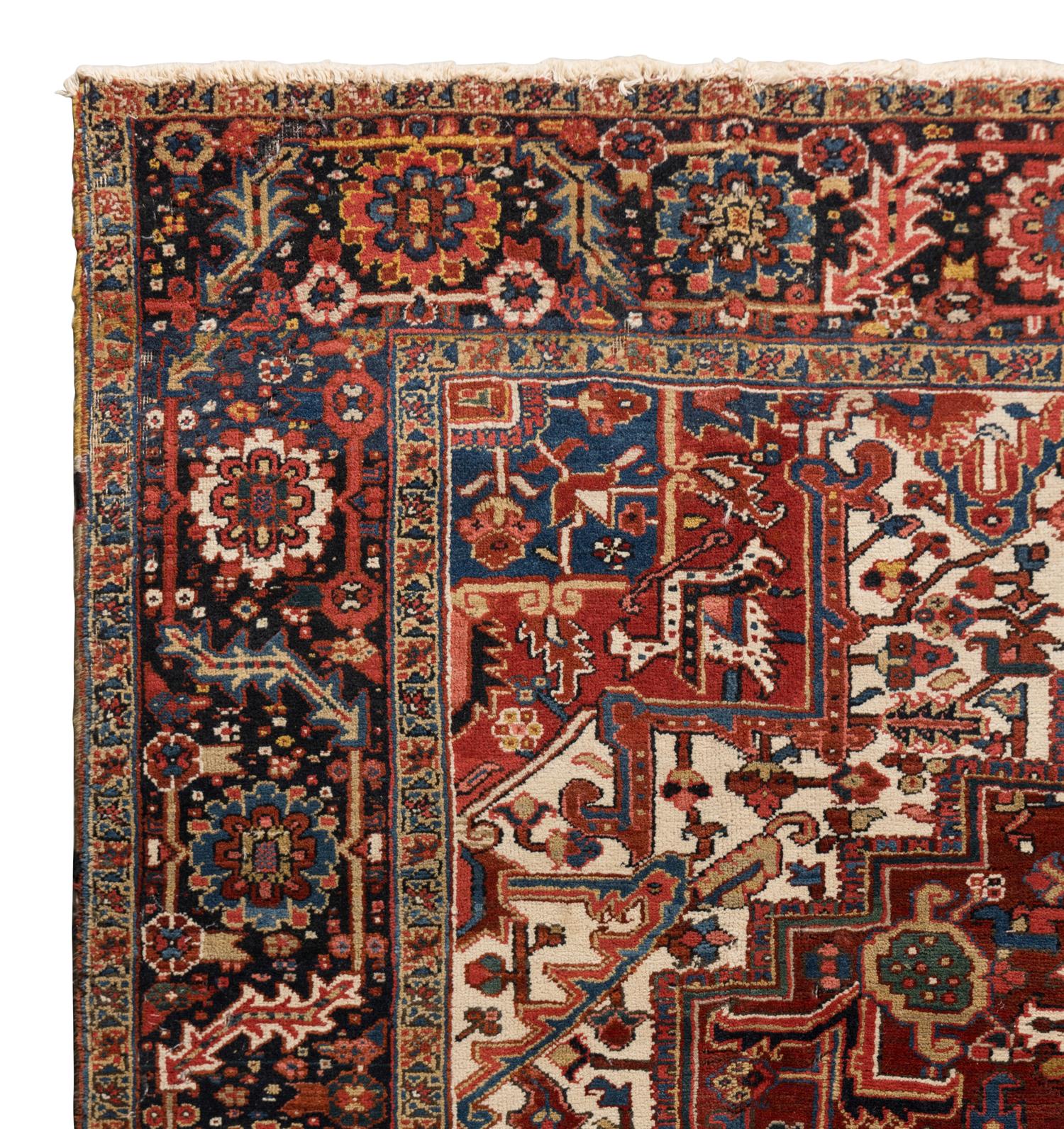 A Heriz Rug