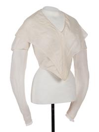 Two 19th Century Cotton Bodices, 1830-40s