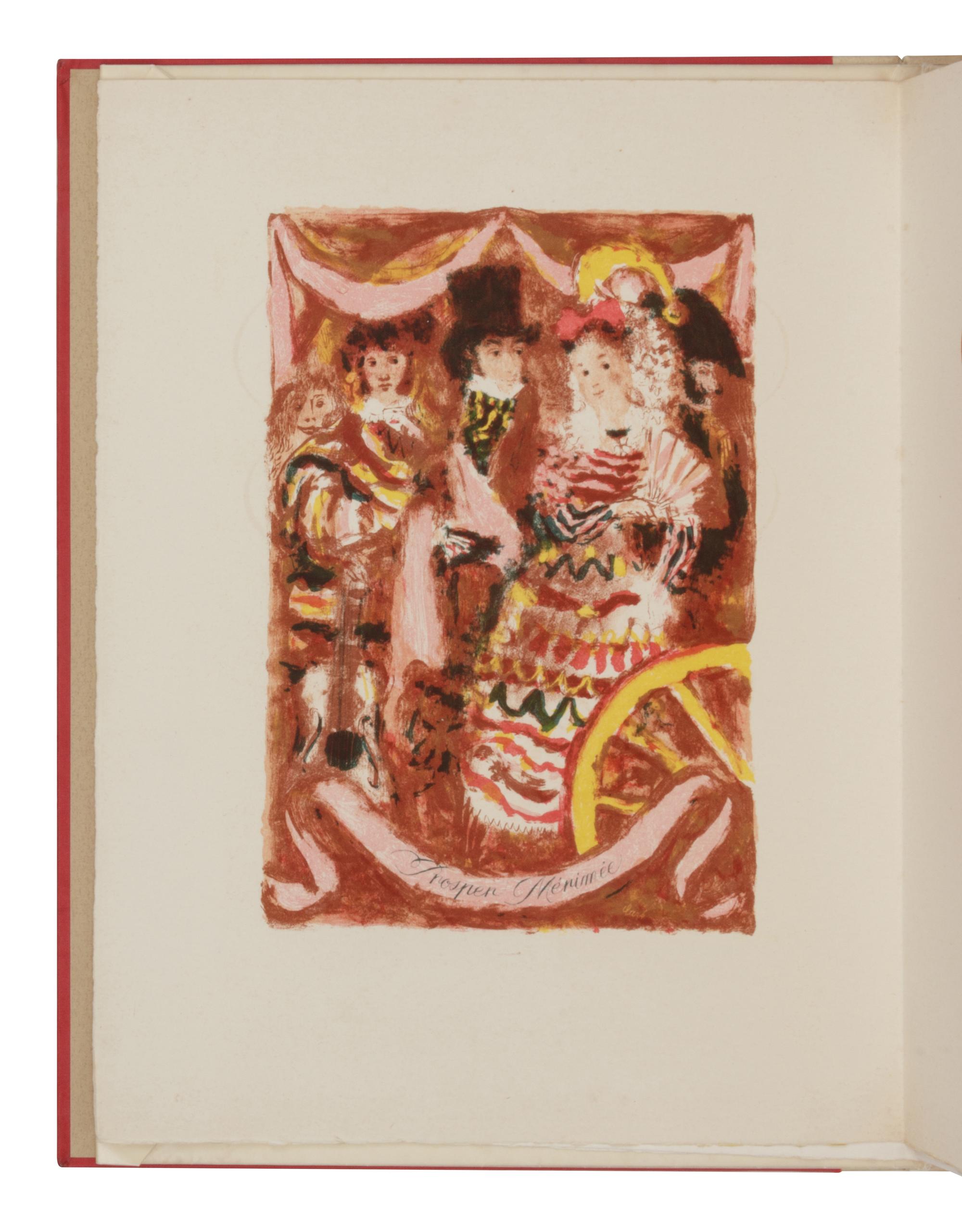 CLAVE, Antoni (1913-2005), illustrator. MÉRIMÉE, Prosper (1803-1870). Lettres d'Espagne 1830-1833 . Paris: Édition Galatea, 1944.