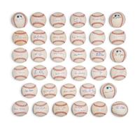 Bases Loaded Signed Autograph Baseball Group No. 21