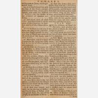 [Americana] (Zinman, Michael) The American Bible: Original Leaves from Rare and Historic Bibles...