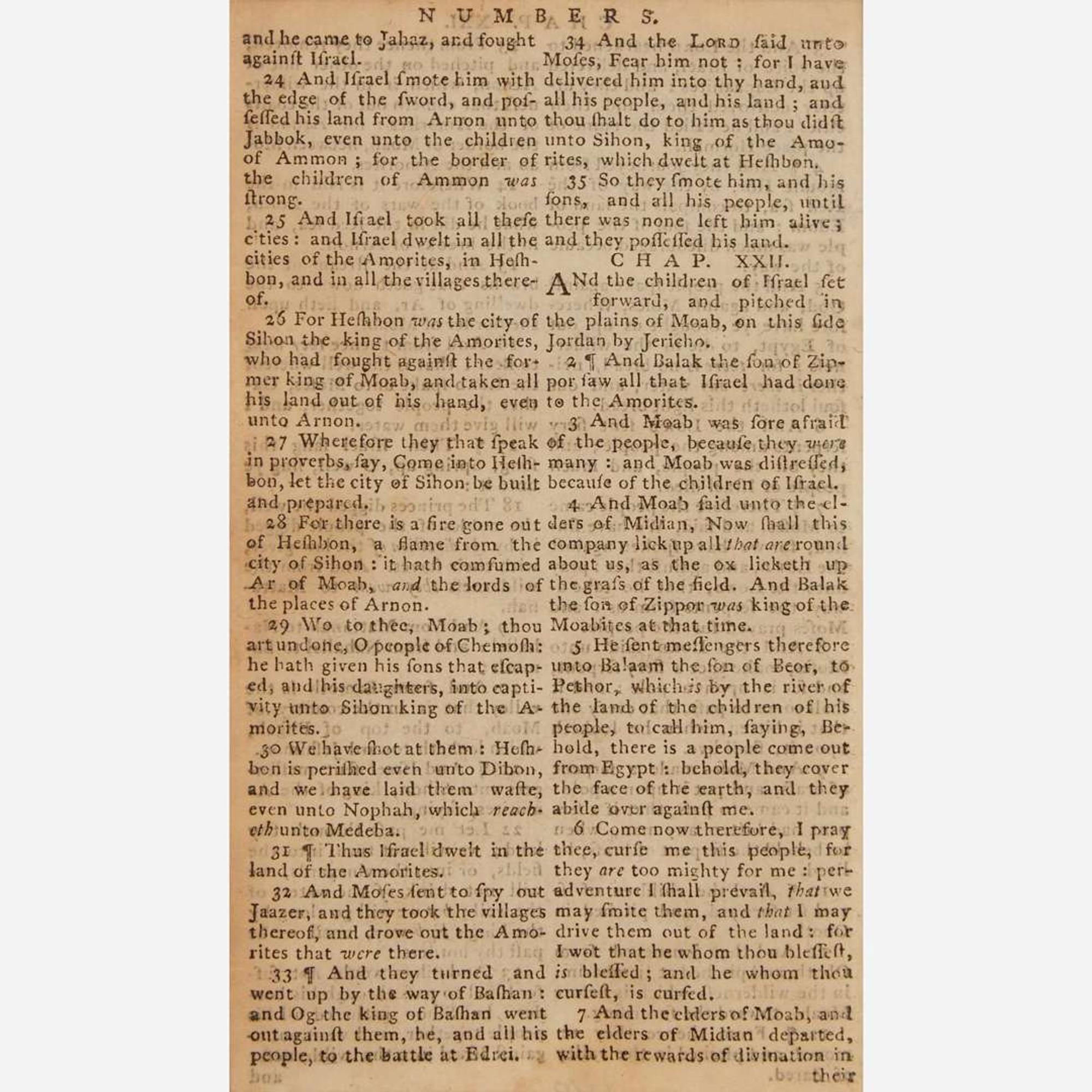 [Americana] (Zinman, Michael) The American Bible: Original Leaves from Rare and Historic Bibles...