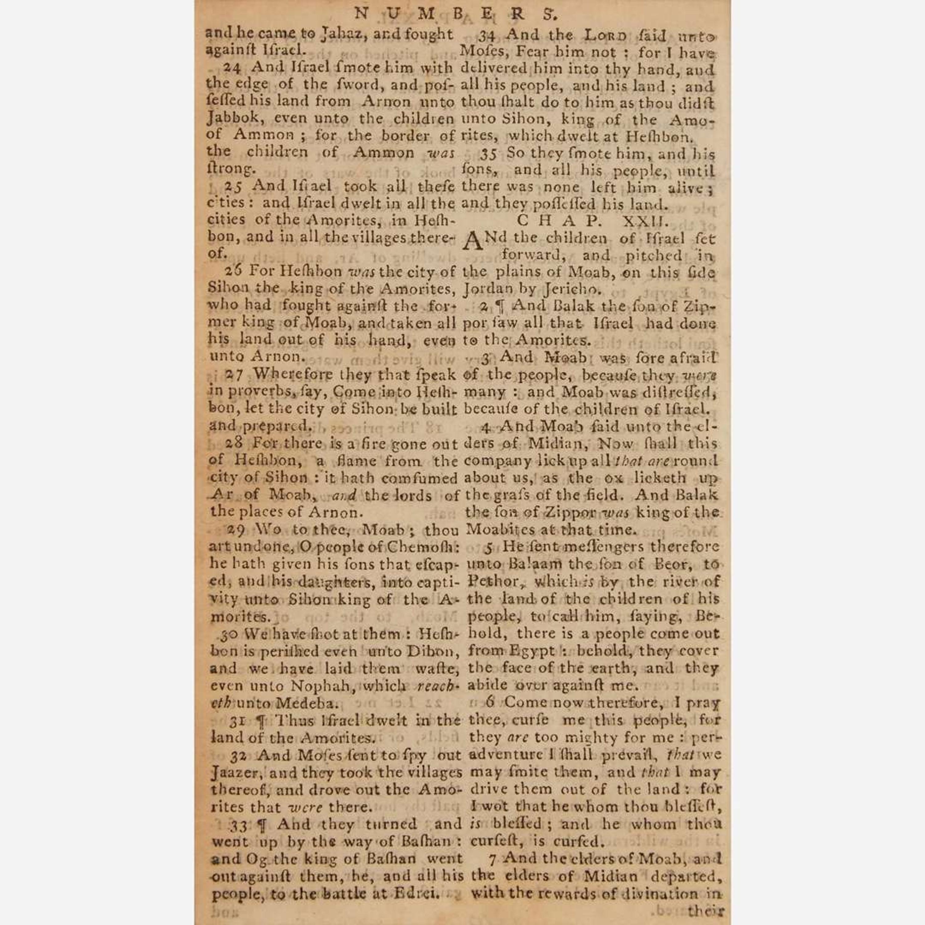 [Americana] (Zinman, Michael) The American Bible: Original Leaves from Rare and Historic Bibles...