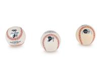 A Group of Texas Heat Single Signed Autograph Baseballs Featuring Nolan Ryan and Roger Clemens (Beckett Authentication Services Certified)