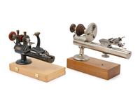 A Group of Two Watch Maker's Lathes