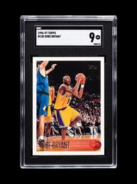 A Group of 1996-97 Topps Kobe Bryant Rookie Basketball Cards,