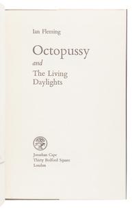 [FLEMING, Ian] -- [FIRST EDITIONS]. A group of 4 works, comprising: