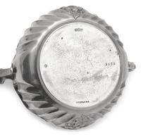A Cased Three-Piece Sterling Silver Tea Service, Gorham Mfg. Co., Providence, RI, Date Mark for 1887
