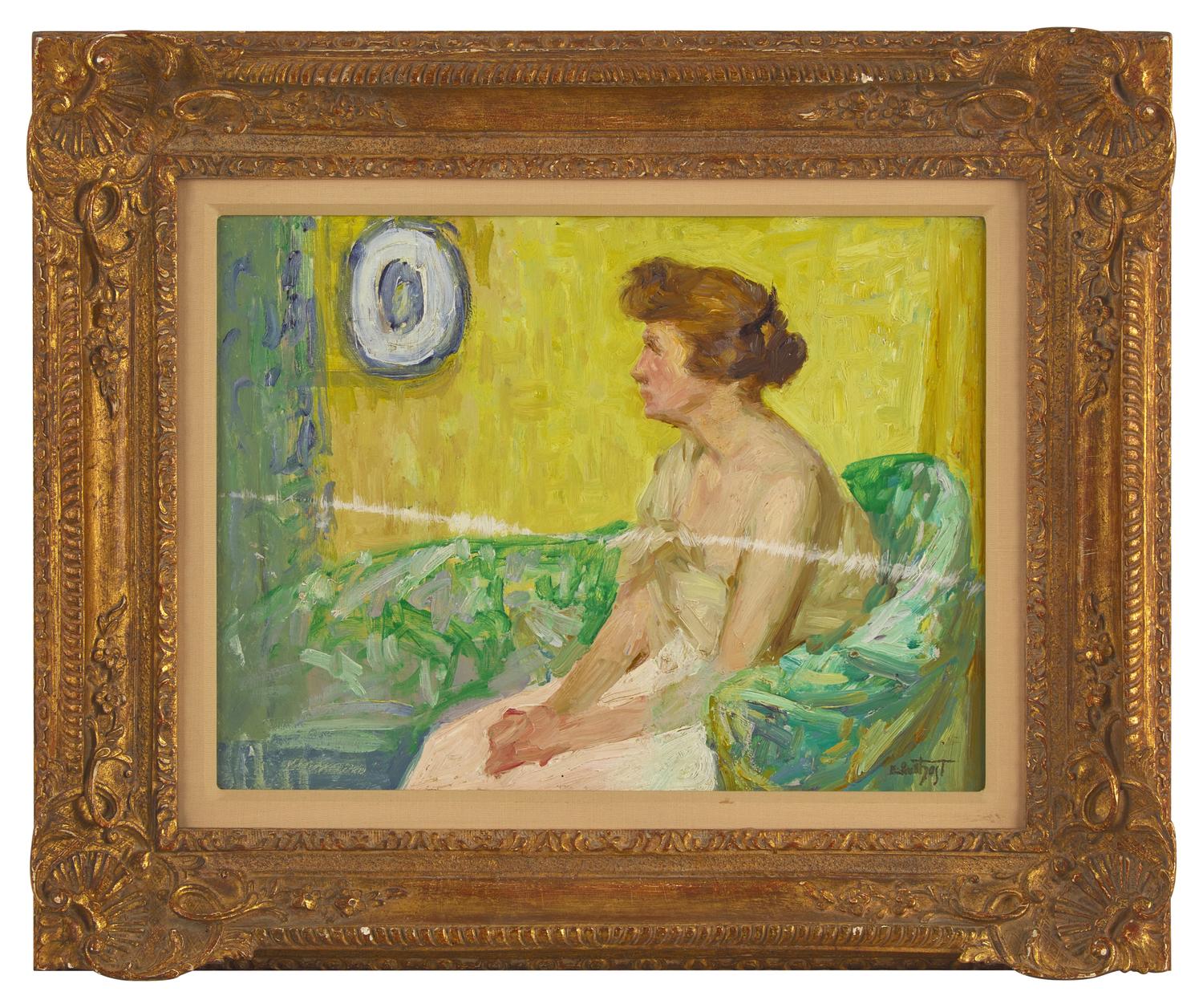 Woman on a Sofa